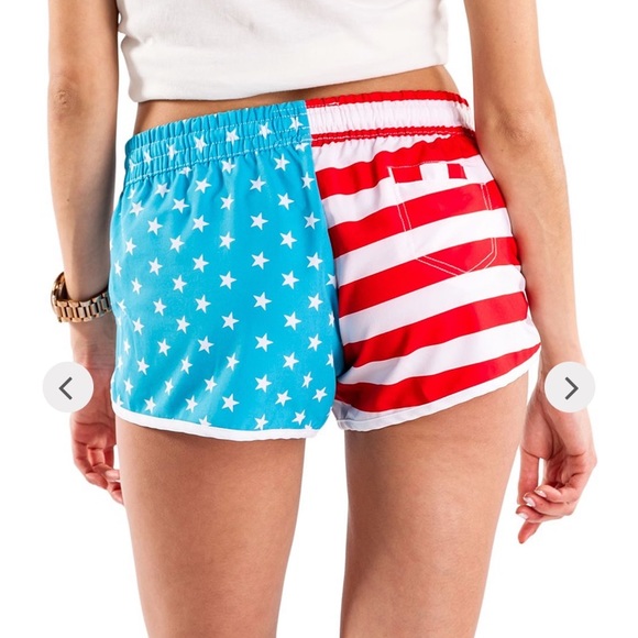 Tipsy Elves - American Flag Shorts - Picture 2 of 3